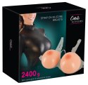 Cottelli Accessoires Model Silikonowe Piersi na Ramiączkach 1200g, Regulowane