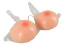 Cottelli Accessoires Model Silikonowe Piersi na Ramiączkach 1200g, Regulowane