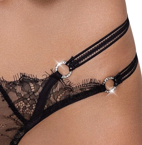 Cottelli Lingerie Stringi S/M z Delikatną Koronką i Dżetami Cottelli Lingerie Stringi S/M z Delikatną Koronką i Dżetami