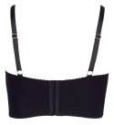 Cottelli Curves biustonosz Longline czarny z koronką 90E