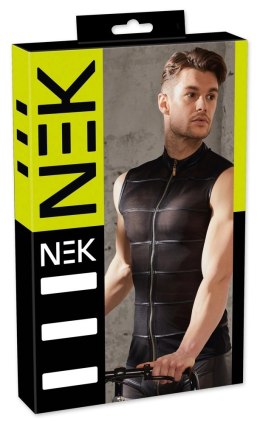 NEK Koszulka Męska Bez Rękawow Czarna XL Mesh Powernet