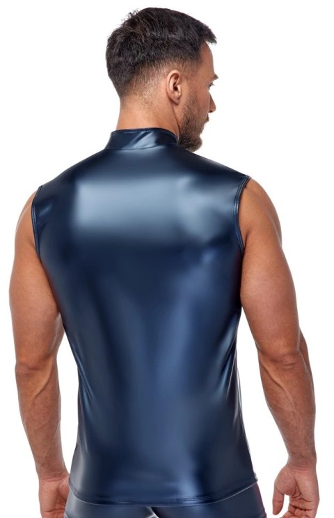 NEK Koszulka Męska Metaliczna Bez Rękawow 2XL Niebieska NEK Koszulka Męska Metaliczna Bez Rękawow 2XL Niebieska
