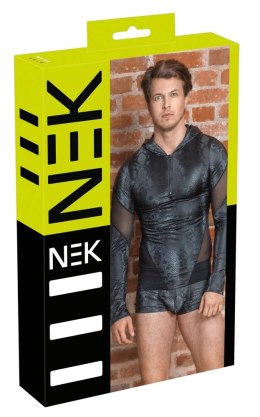 NEK Koszulka Męska Snake Skin L z Kapturem i Zamek Powernet