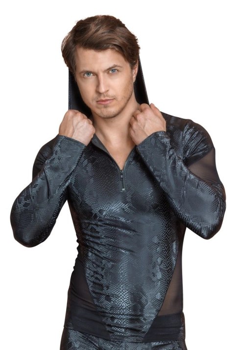 NEK Koszulka Męska Snake Skin L z Kapturem i Zamek Powernet NEK Koszulka Męska Snake Skin L z Kapturem i Zamek Powernet