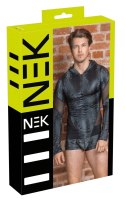 NEK Koszulka Męska Snake Skin M Kaptur Zamek Czarna Wstawka