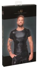 Noir Męska Koszulka Power Wetlook Czarny Mat M Opalizująca