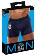 Svenjoyment Bokserki Męskie Police Look Granatowe 2XL Komfort Stretch