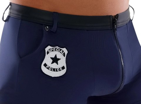 Svenjoyment Bokserki Męskie Police Look Granatowe 2XL Komfort Stretch Svenjoyment Bokserki Męskie Police Look Granatowe 2XL Komfort Stretch