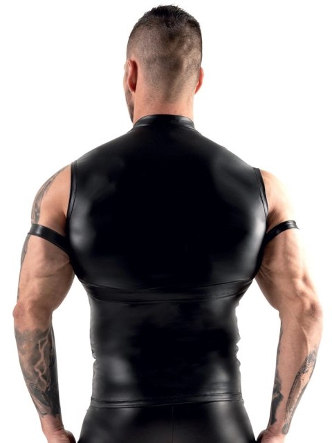 Svenjoyment Bondage Top męski matowy z ćwiekami szelkami M Svenjoyment Bondage Top męski matowy z ćwiekami szelkami M