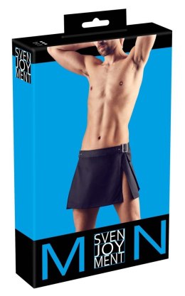 Svenjoyment Gladiator Czarne Spodenico-Spodnica Męska S/M z Kieszeniami