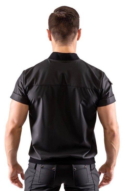 Svenjoyment Koszula Męska 2XL Matowa Czarna z Kieszeniami Svenjoyment Koszula Męska 2XL Matowa Czarna z Kieszeniami