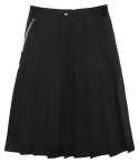 Svenjoyment Spodnica męska kilt z odpinaną kieszenią czarna 2XL