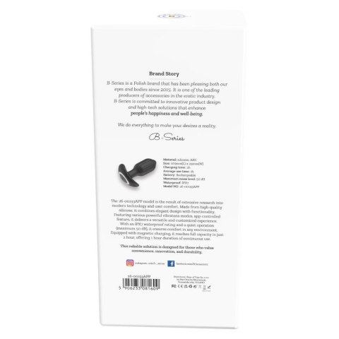 BlissControl™ Pro – Smart App Anal Plug BlissControl™ Pro – Smart App Anal Plug