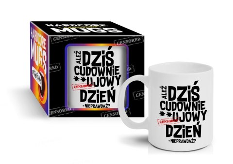 HARDCORE MUGS - kubek Boss 300ml - Ależ
dziś cudownie...ujowy dzień HARDCORE MUGS - kubek Boss 300ml - Ależ
dziś cudownie...ujowy dzień