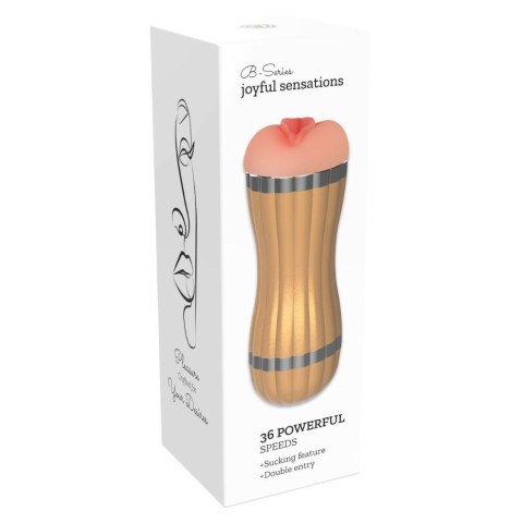 BEVION™ 36X PulseMaster Masturbator Bevis z 36 funkcjami stymulacji | USB | Realistyczna przyjemność na żądanie BEVION™ 36X PulseMaster Masturbator Bevis z 36 funkcjami stymulacji | USB | Realistyczna przyjemność na żądanie