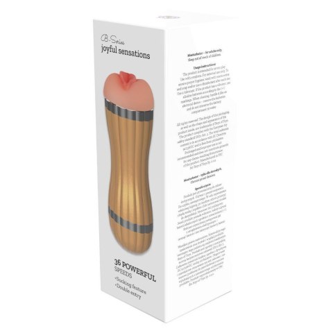 BEVION™ 36X PulseMaster Masturbator Bevis z 36 funkcjami stymulacji | USB | Realistyczna przyjemność na żądanie BEVION™ 36X PulseMaster Masturbator Bevis z 36 funkcjami stymulacji | USB | Realistyczna przyjemność na żądanie