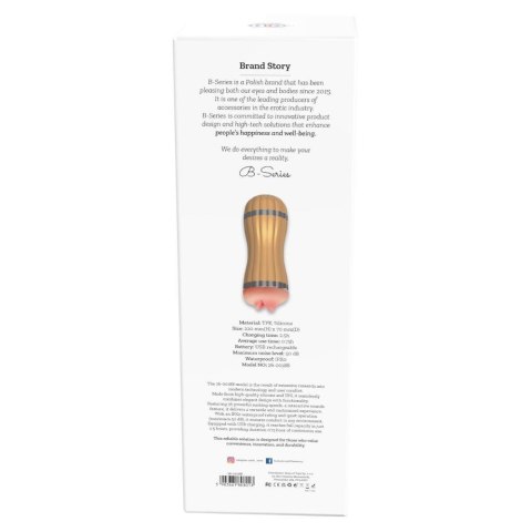 BEVION™ 36X PulseMaster Masturbator Bevis z 36 funkcjami stymulacji | USB | Realistyczna przyjemność na żądanie BEVION™ 36X PulseMaster Masturbator Bevis z 36 funkcjami stymulacji | USB | Realistyczna przyjemność na żądanie