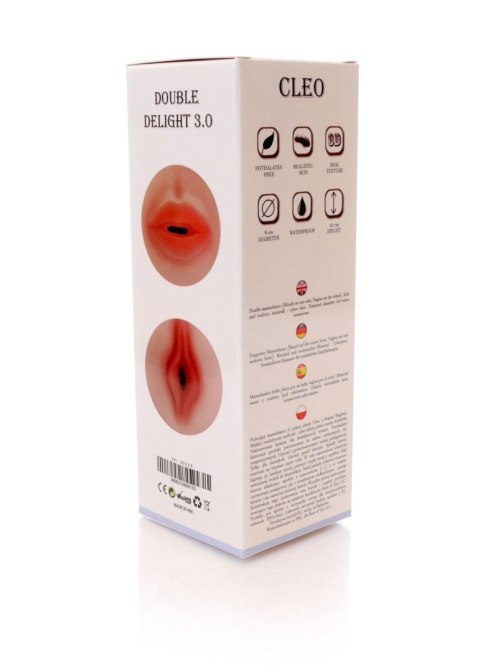 Cleo™ DualCore Pleasure 3.0 – Masturbator Z Dwustronną Stymulacją i RealFeel Technologią Cleo™ DualCore Pleasure 3.0 – Masturbator Z Dwustronną Stymulacją i RealFeel Technologią