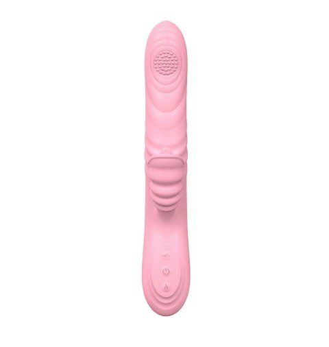 Wibrator-Angelia, USB 3 functions of thrusting / 20 vibrations Flesh Wibrator-Angelia, USB 3 functions of thrusting / 20 vibrations Flesh