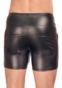 NEK Szorty Męskie Czarne High Waist z Regulacją L