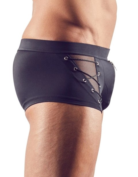 Svenjoyment Bokserki Męskie 2XL Czarny Łańcuszek Zamek Przod Svenjoyment Bokserki Męskie 2XL Czarny Łańcuszek Zamek Przod