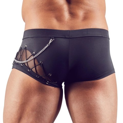 Svenjoyment Bokserki Męskie 2XL Czarny Łańcuszek Zamek Przod Svenjoyment Bokserki Męskie 2XL Czarny Łańcuszek Zamek Przod