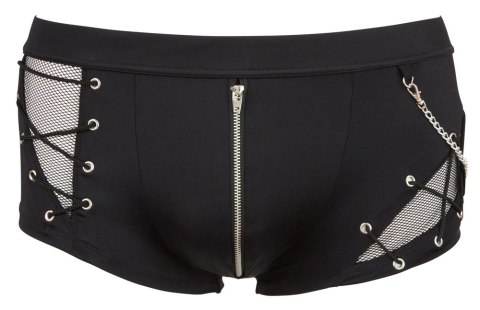 Svenjoyment Bokserki Męskie Czarny Zamek Łańcuszek S Stylowa Siatka Svenjoyment Bokserki Męskie Czarny Zamek Łańcuszek S Stylowa Siatka