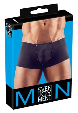 Svenjoyment Bokserki Męskie XL Czarny Model z Odpinaną Kieszonką
