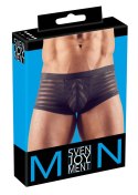 Svenjoyment Bokserki Męskie XL Czarny Połprzezroczysty Design