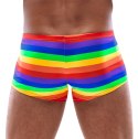 Svenjoyment Bokserki Męskie Rainbow Stripe XL Komfortowe Elastyczne