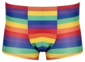Svenjoyment Bokserki męskie tęczowe paski 2XL elastyczne komfort
