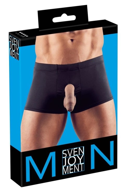 Svenjoyment Bokserki męskie z otworami, czarne, rozmiar 2XL