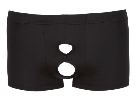 Svenjoyment Bokserki męskie z otworami, czarne, rozmiar 2XL Svenjoyment Bokserki męskie z otworami, czarne, rozmiar 2XL