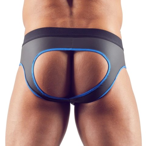 Svenjoyment Jockstrap męski czarno-niebieski M z zamkiem, neopren Svenjoyment Jockstrap męski czarno-niebieski M z zamkiem, neopren