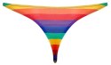 Svenjoyment Stringi Męskie Rainbow Komfortowe M