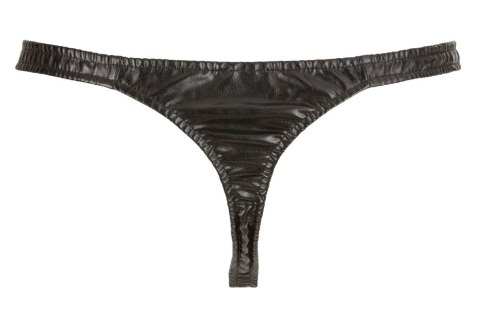 Svenjoyment Stringi męskie XL czarne połysk otwor przod Svenjoyment Stringi męskie XL czarne połysk otwor przod