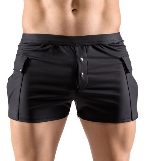 Svenjoyment Szorty męskie 2XL czarne z dużymi kieszeniami matowe Svenjoyment Szorty męskie 2XL czarne z dużymi kieszeniami matowe