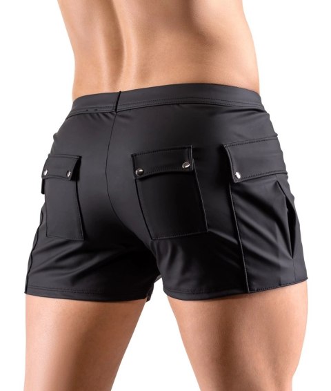 Svenjoyment Szorty męskie 2XL czarne z dużymi kieszeniami matowe Svenjoyment Szorty męskie 2XL czarne z dużymi kieszeniami matowe
