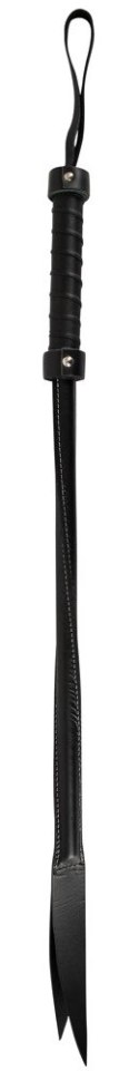 ZADO Bat Skorzany Długi z Podwojną Końcowką Czarny 68 cm