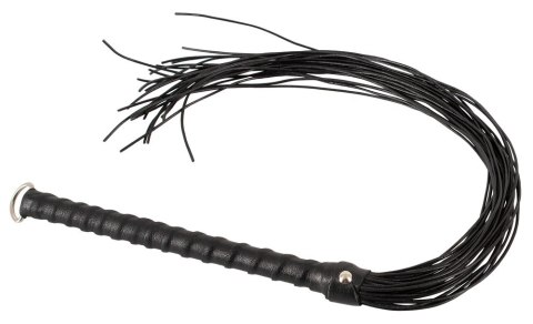ZADO Flogger Skorzany z Rączką i Zawieszką Czarny 70 cm ZADO Flogger Skorzany z Rączką i Zawieszką Czarny 70 cm