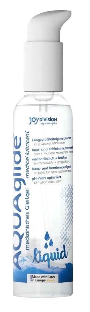 Aquaglide Żel nawilżający wodny 250ml, kompatybilny z akcesoriami Aquaglide Żel nawilżający wodny 250ml, kompatybilny z akcesoriami
