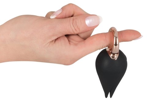 Belou Finger Vibe czarno-złoty - precyzyjny model na palec, 7 trybow Belou Finger Vibe czarno-złoty - precyzyjny model na palec, 7 trybow