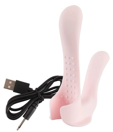 Couples Choice Wibrator Partnerski Rożowy 10 Trybow USB 13,1 cm Couples Choice Wibrator Partnerski Rożowy 10 Trybow USB 13,1 cm
