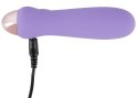Cuties Mini Wibrator Fioletowy 7 Trybow Kompaktowy USB 12,5 cm