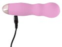 Cuties Mini Wibrator Rożowy 7 Trybow Wodoodporny 12,4 cm USB