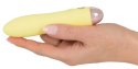 Cuties Mini Wibrator Smukły Żołty 7 Trybow USB 13,2 cm