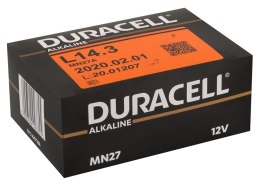 Duracell 27A Bateria alkaliczna 12V 10 sztuk - długotrwała moc