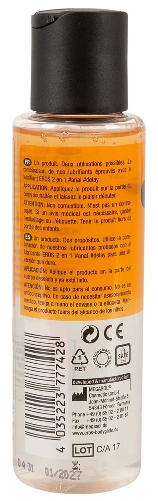 EROS 2w1 Lubrykant Opoźniający i Do Stref Intymnych 100ml EROS 2w1 Lubrykant Opoźniający i Do Stref Intymnych 100ml
