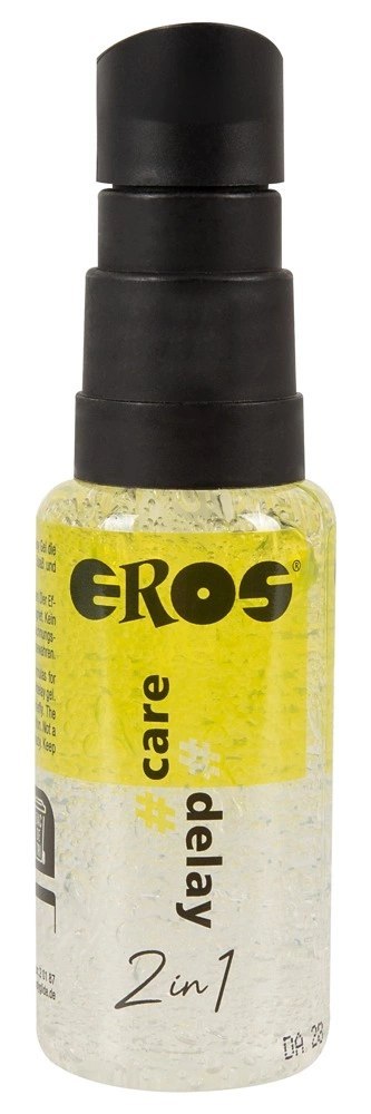 EROS Care & Delay żel intymny 2w1 z pantenolem i miętą 30 ml EROS Care & Delay żel intymny 2w1 z pantenolem i miętą 30 ml