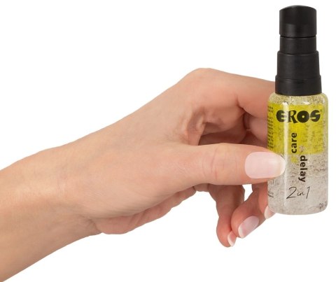EROS Care & Delay żel intymny 2w1 z pantenolem i miętą 30 ml EROS Care & Delay żel intymny 2w1 z pantenolem i miętą 30 ml